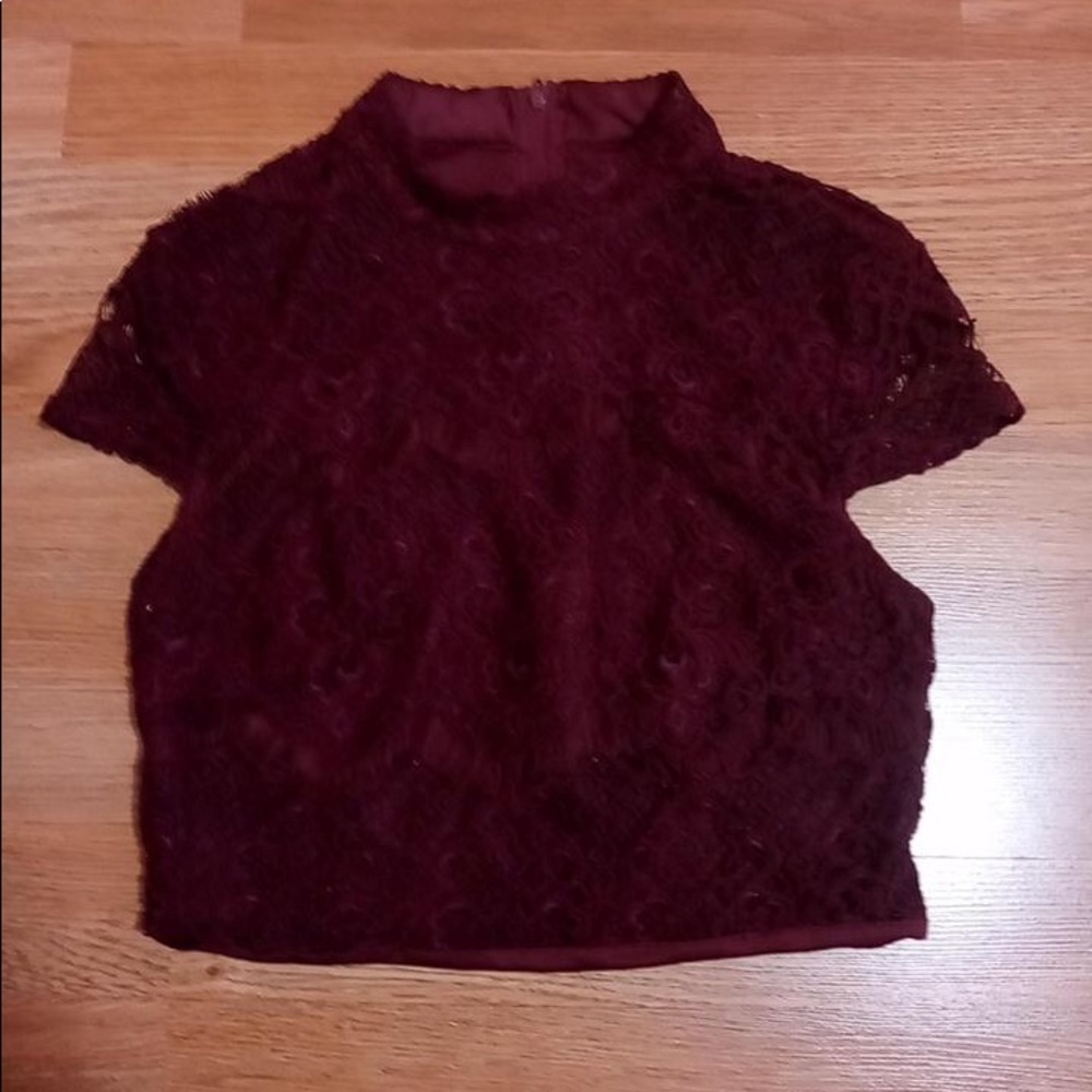 Dark violet shirt